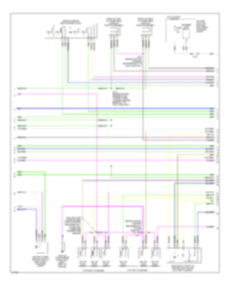 3.0L, Engine Performance Wiring Diagram (4 of 5) for Ford Escape 2011