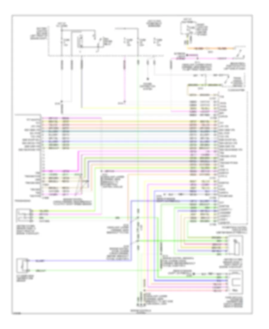 2.5L, AT Wiring Diagram for Ford Escape 2011