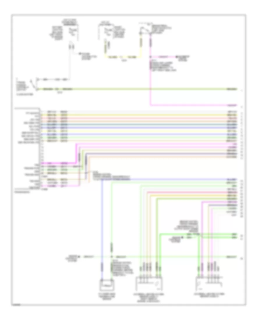 3 0L A T Wiring Diagram 1 of 2 for Ford Escape 2011