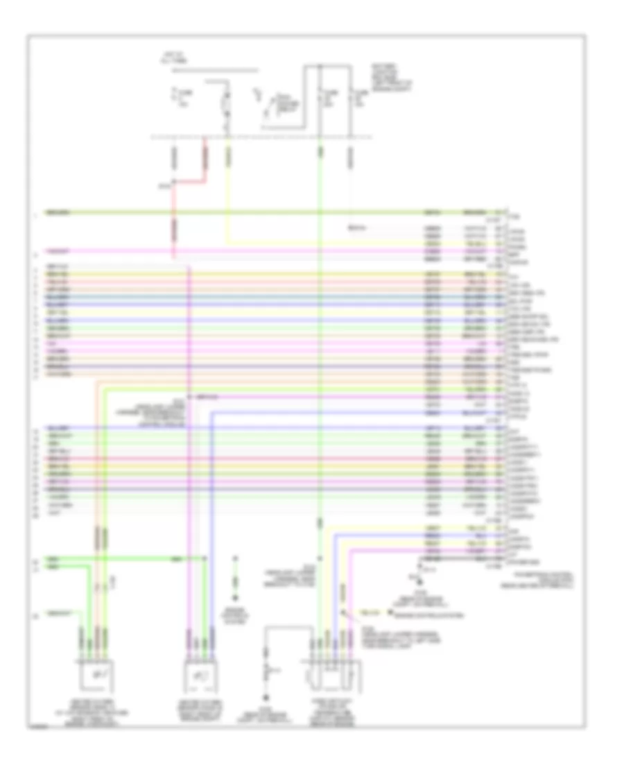 3 0L A T Wiring Diagram 2 of 2 for Ford Escape 2011