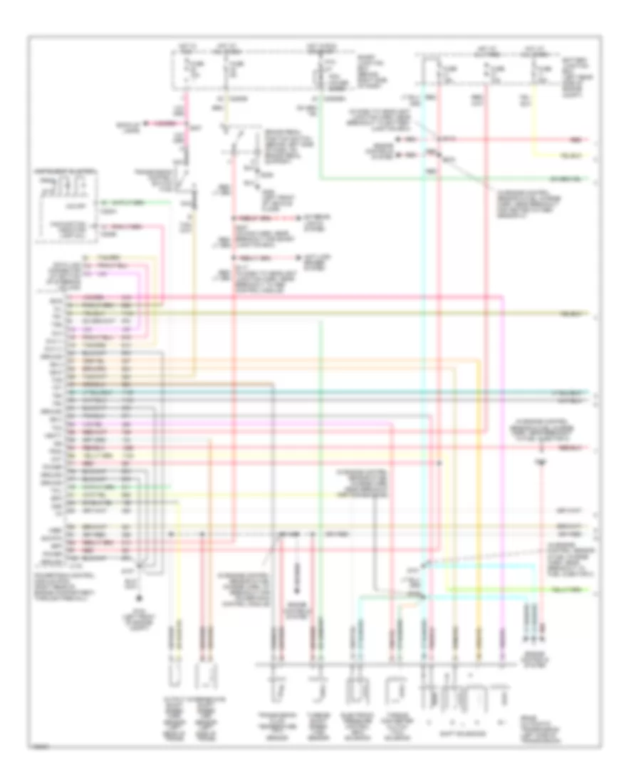 3 0L A T Wiring Diagram 1 of 2 for Ford Ranger 2004