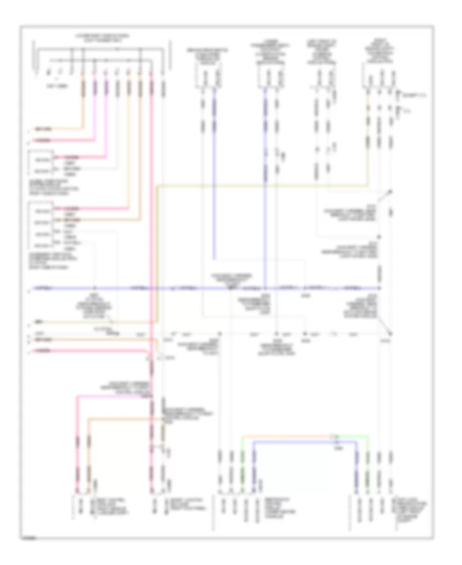 Computer Data Lines Wiring Diagram 2 of 2 for Ford Mustang Boss 302 2012