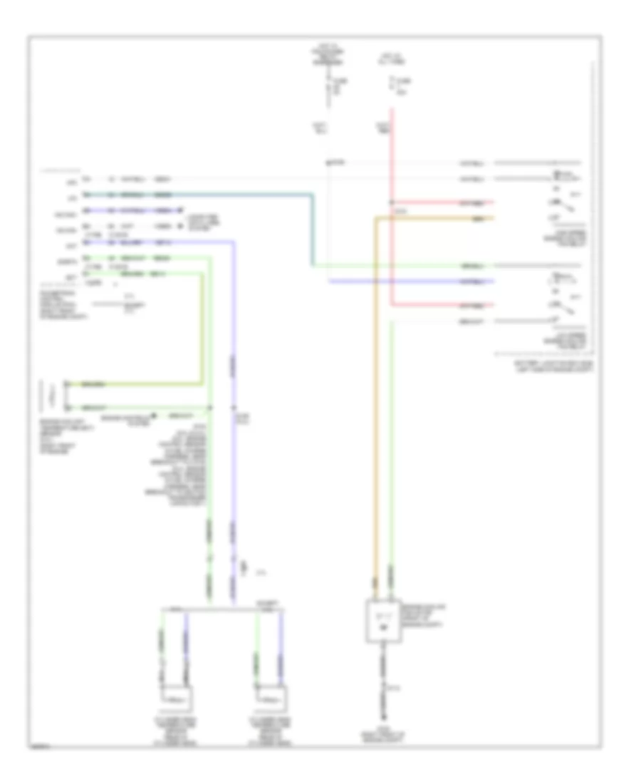 Cooling Fan Wiring Diagram for Ford Mustang Boss 302 2012