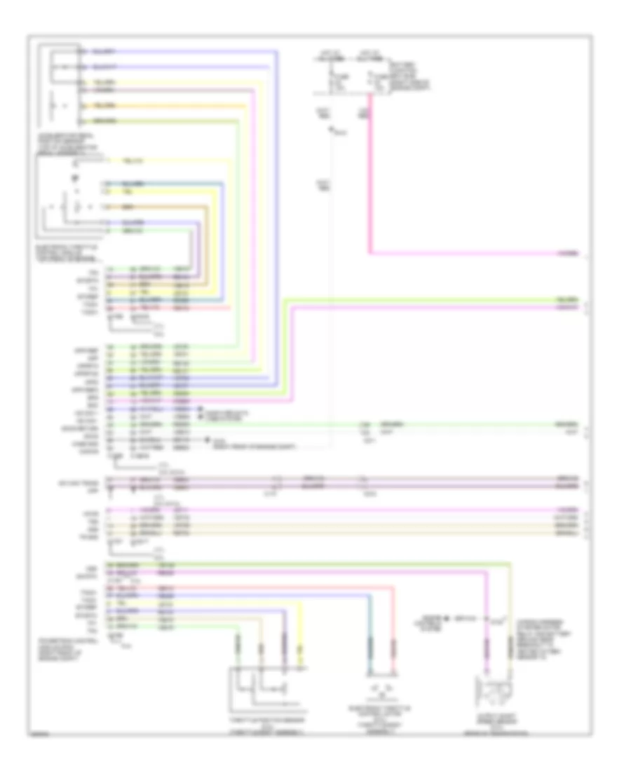 Cruise Control Wiring Diagram 1 of 2 for Ford Mustang Boss 302 2012