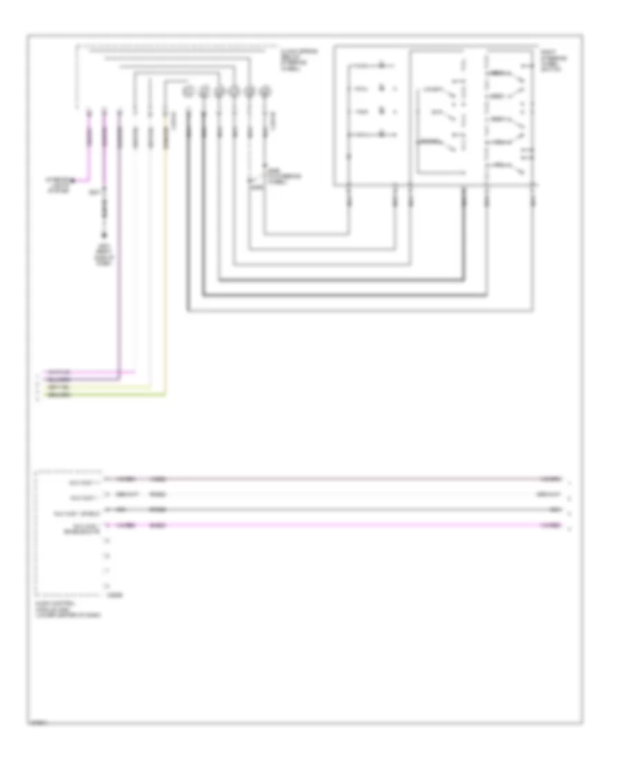 Navigation Wiring Diagram (3 of 4) for Ford Mustang Boss 302 2012