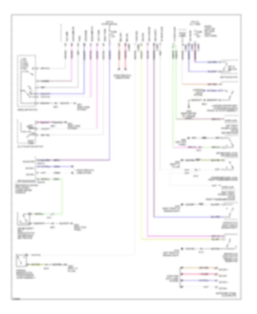 Chime Wiring Diagram for Ford Mustang Boss 302 2012