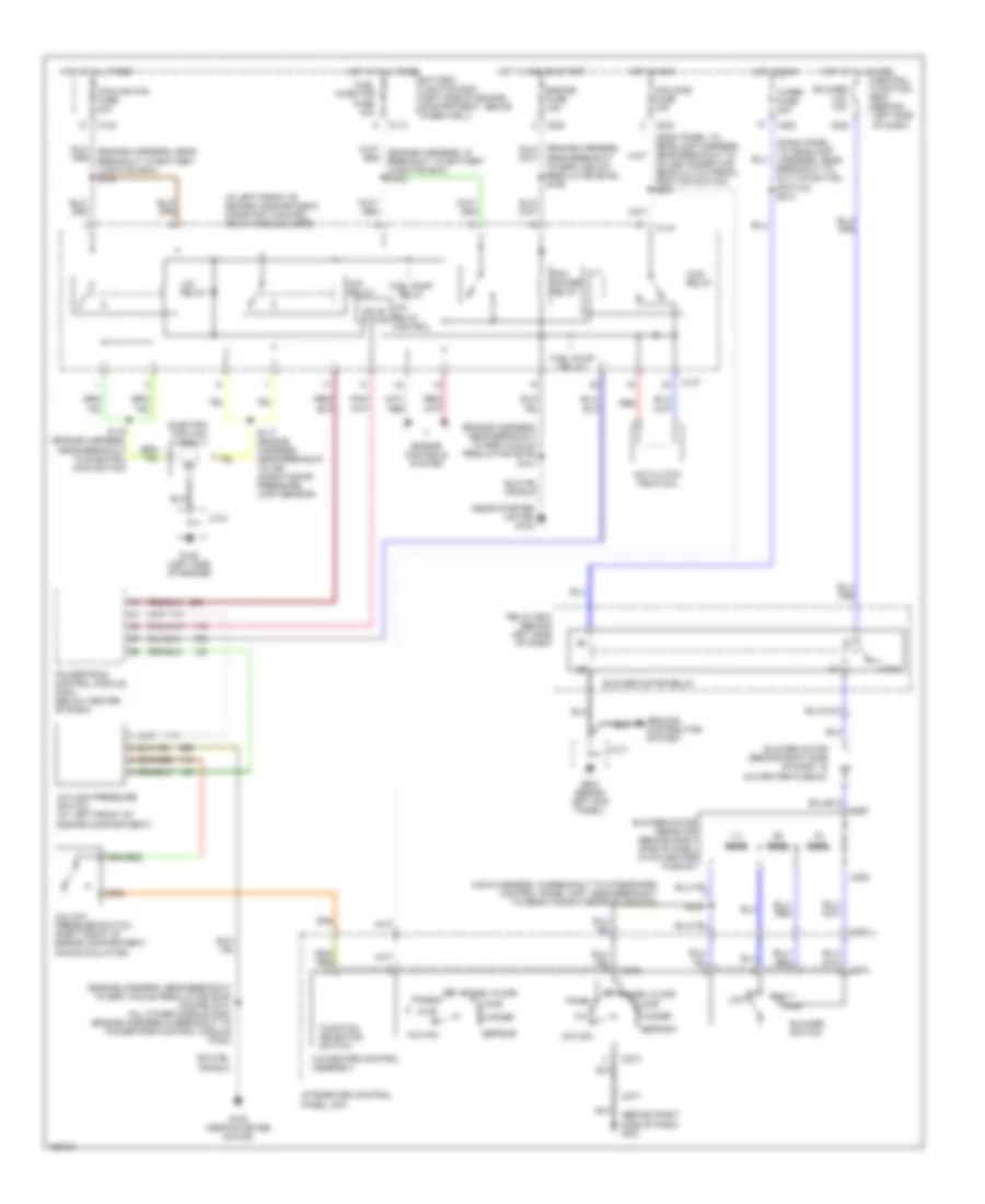 Manual AC Wiring Diagram for Ford Escort 2002