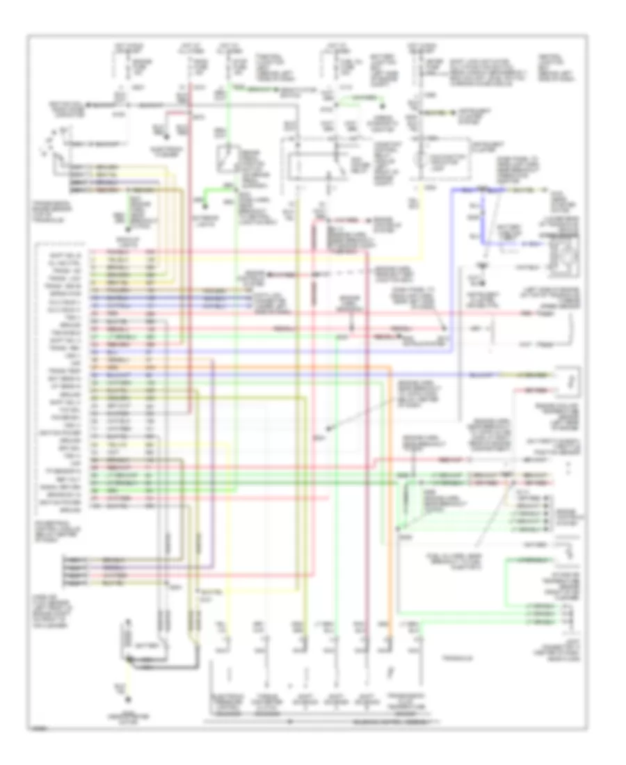 AT Wiring Diagram for Ford Escort 2002