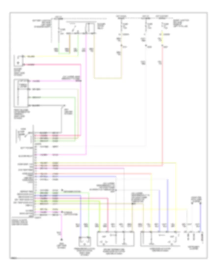 Manual A C Wiring Diagram 1 of 2 for Ford Fusion S 2009