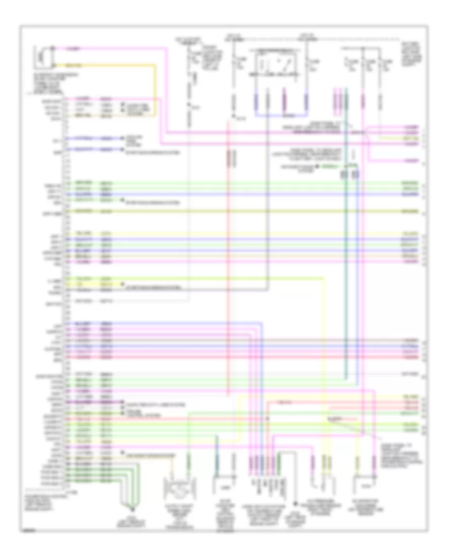 2 3L Engine Performance Wiring Diagram 1 of 5 for Ford Fusion S 2009
