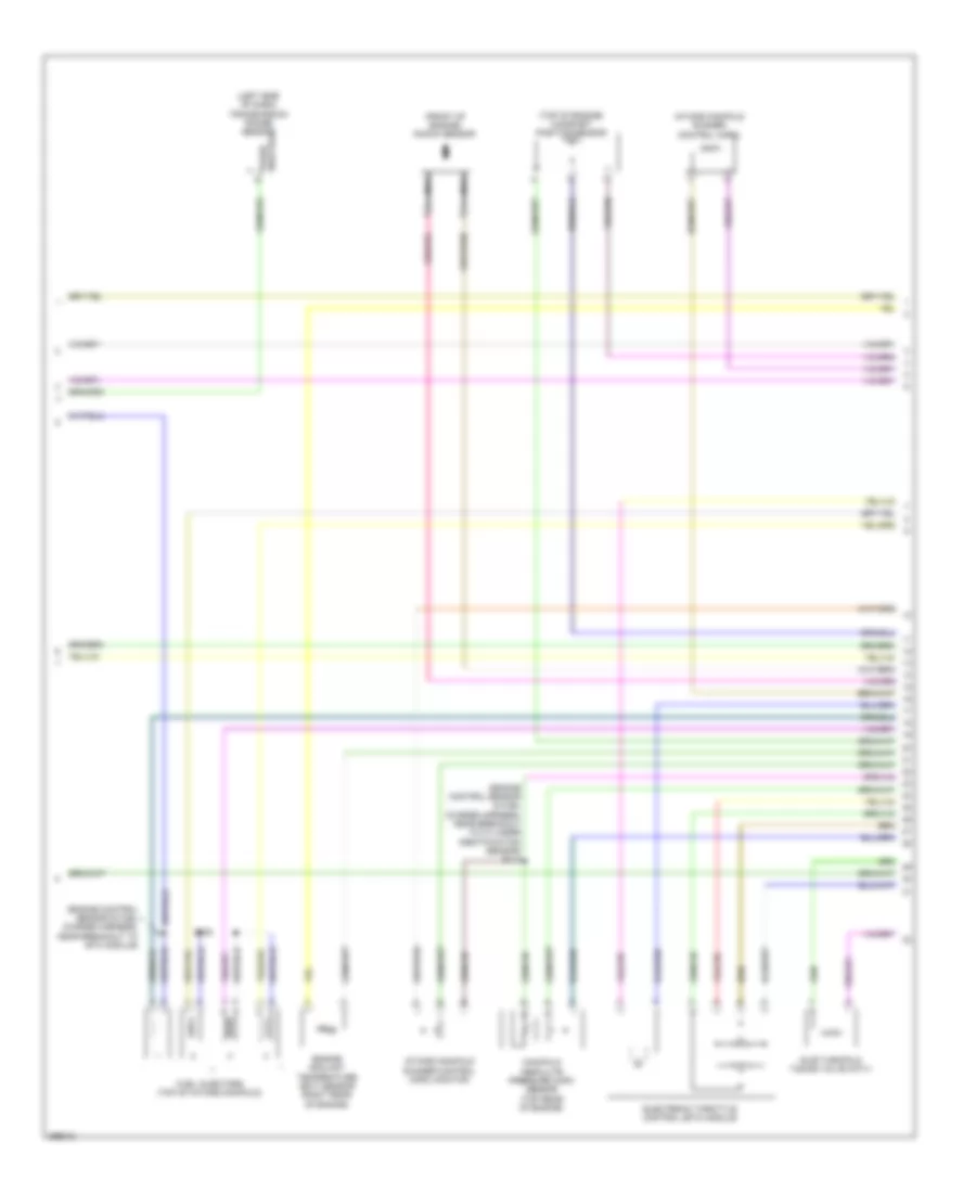 2.3L, Engine Performance Wiring Diagram (4 of 5) for Ford Fusion S 2009