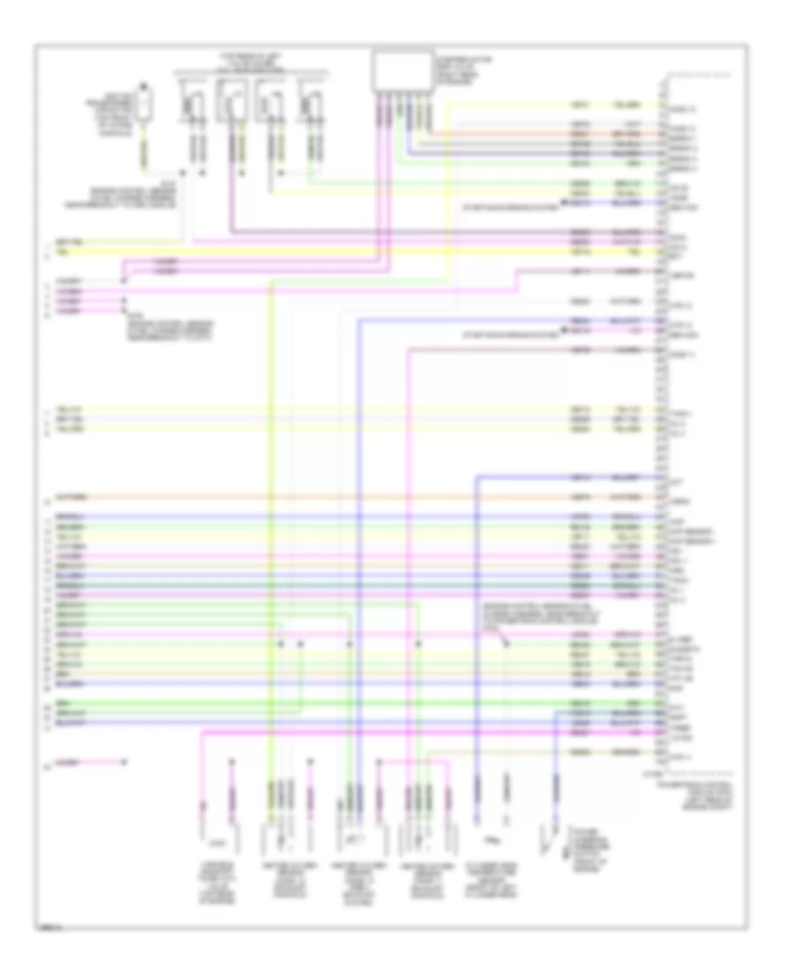 2.3L, Engine Performance Wiring Diagram (5 of 5) for Ford Fusion S 2009