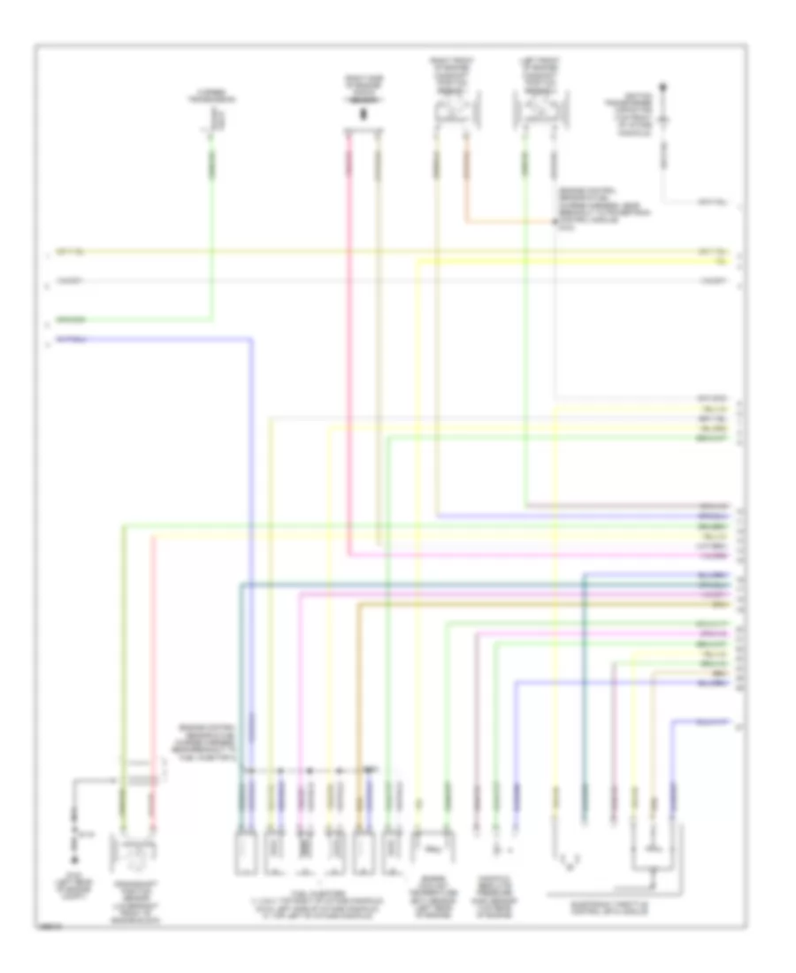 3.0L, Engine Performance Wiring Diagram (3 of 4) for Ford Fusion S 2009