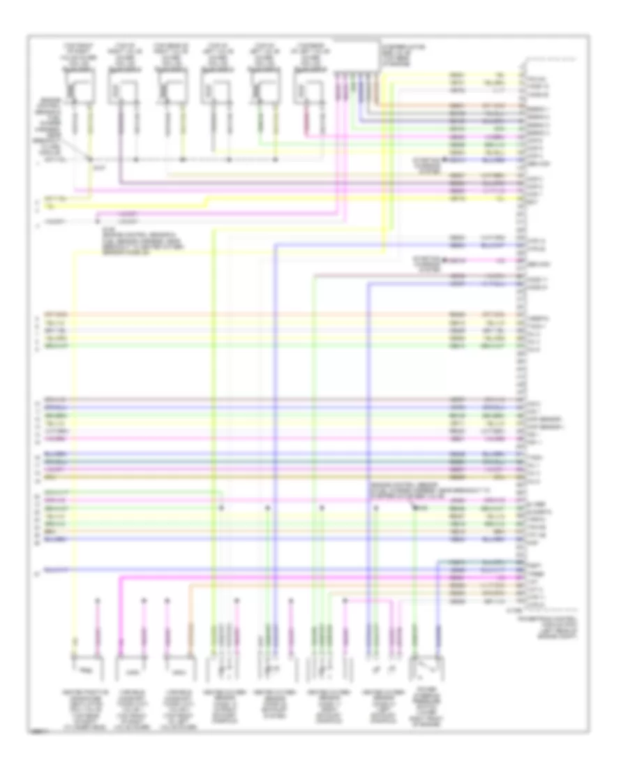 3.0L, Engine Performance Wiring Diagram (4 of 4) for Ford Fusion S 2009