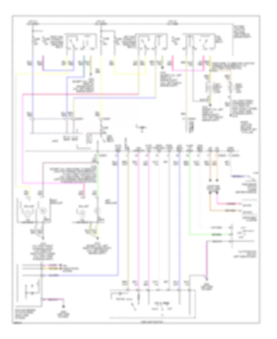 Headlights Wiring Diagram with High Intensity Gas Discharge Headlights for Ford Fusion S 2009