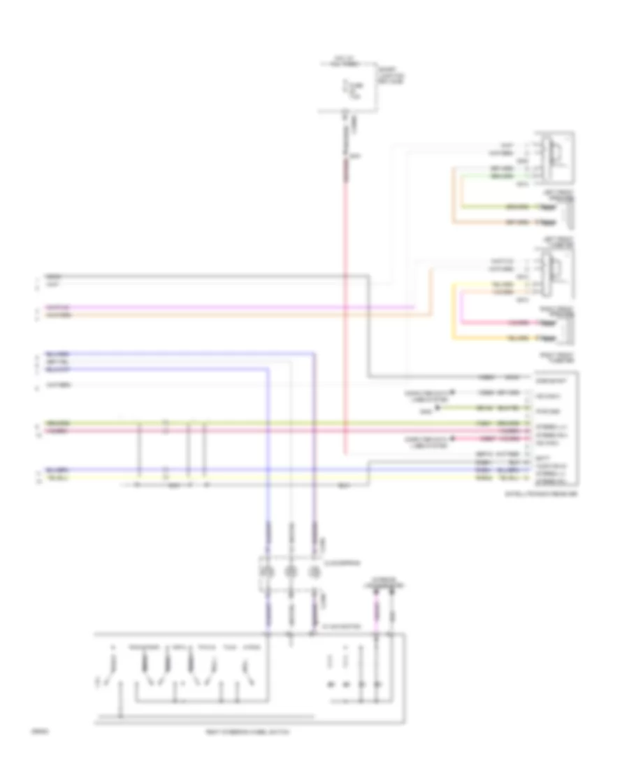 Audiophile Sound Radio Wiring Diagram without SYNC 2 of 2 for Ford Fusion S 2009