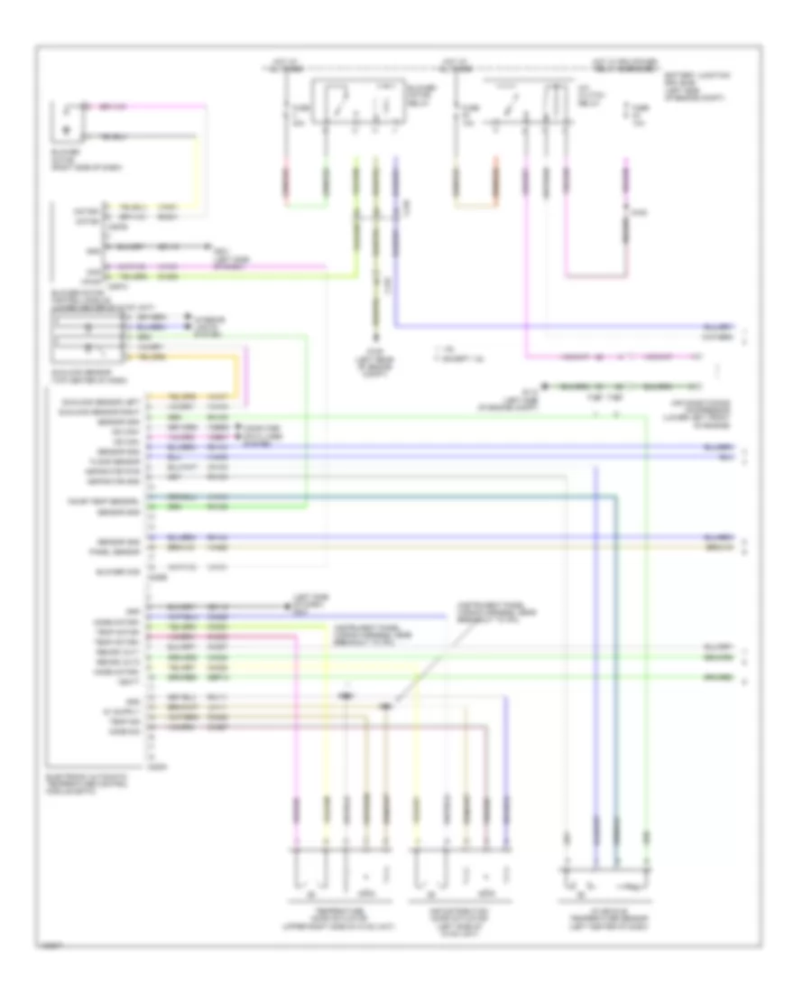 Automatic A C Wiring Diagram 1 of 4 for Ford Fiesta Titanium 2014