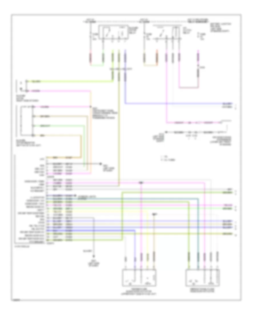 Manual AC Wiring Diagram (1 of 4) for Ford Fiesta Titanium 2014
