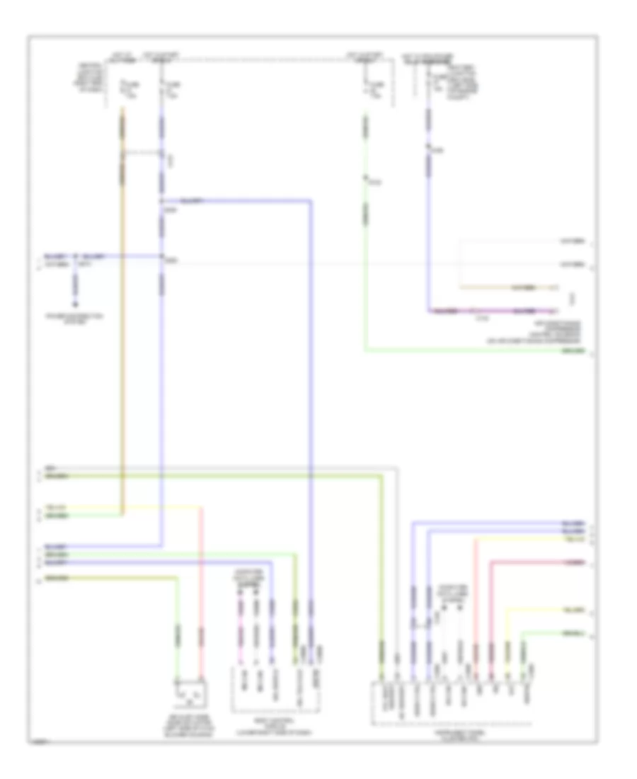 Manual AC Wiring Diagram (2 of 4) for Ford Fiesta Titanium 2014