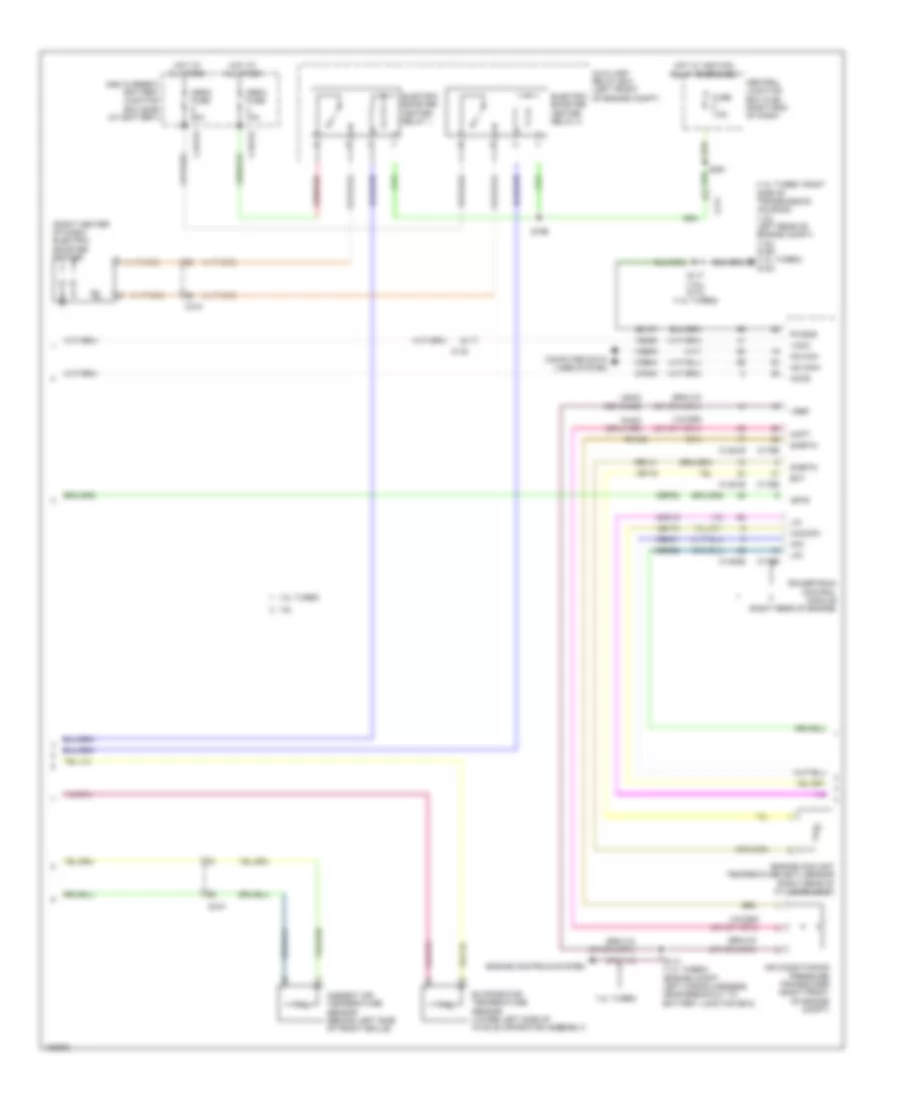Manual AC Wiring Diagram (3 of 4) for Ford Fiesta Titanium 2014