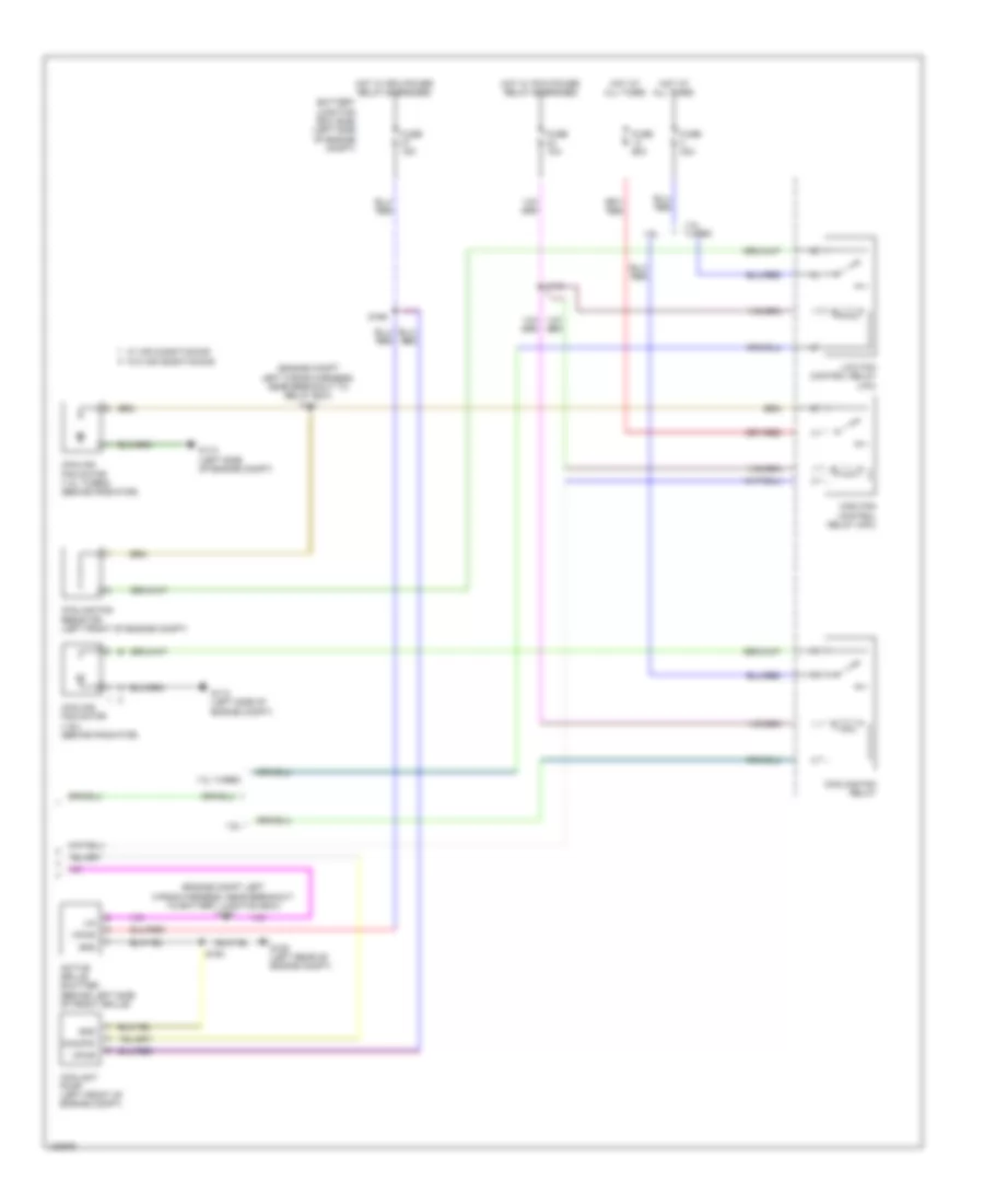 Manual AC Wiring Diagram (4 of 4) for Ford Fiesta Titanium 2014