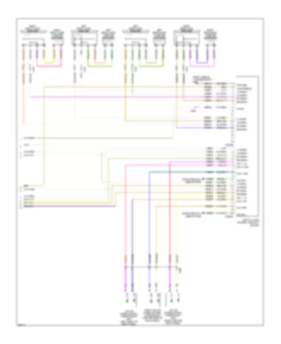 Premium Radio Wiring Diagram 3 of 3 for Ford Fusion Energi SE 2013