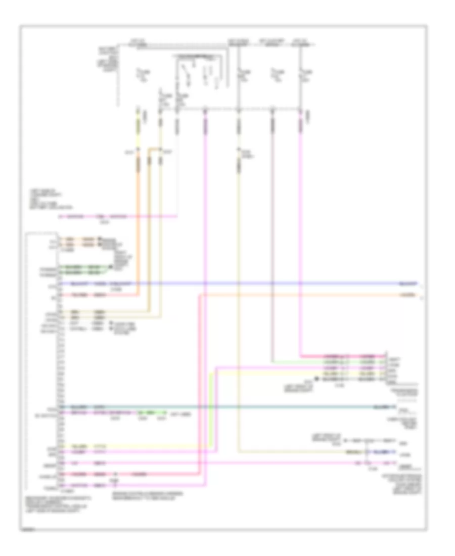 2.0L Hybrid, AT Wiring Diagram (1 of 3) for Ford Fusion Energi SE 2013