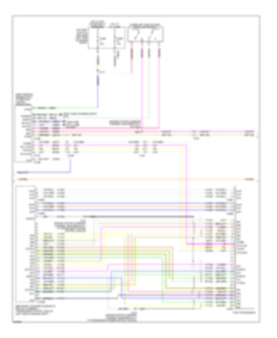 2.0L Hybrid, AT Wiring Diagram (2 of 3) for Ford Fusion Energi SE 2013
