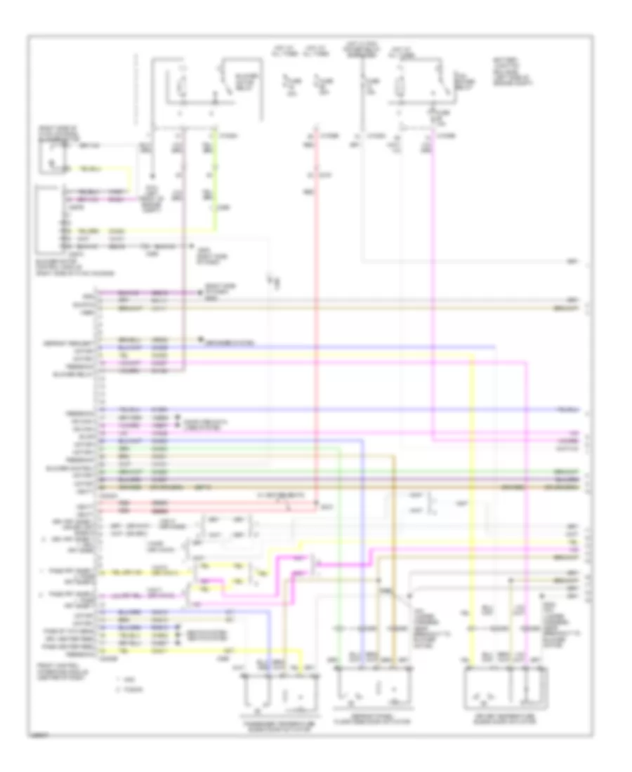 Automatic AC Wiring Diagram, Hybrid (1 of 3) for Ford Fusion Energi SE 2013