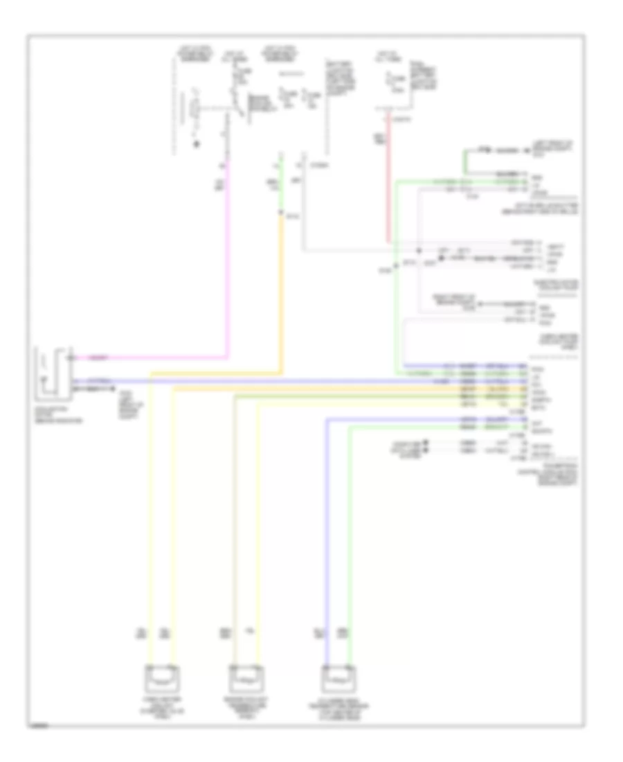 Cooling Fan Wiring Diagram, Hybrid for Ford Fusion Energi SE 2013