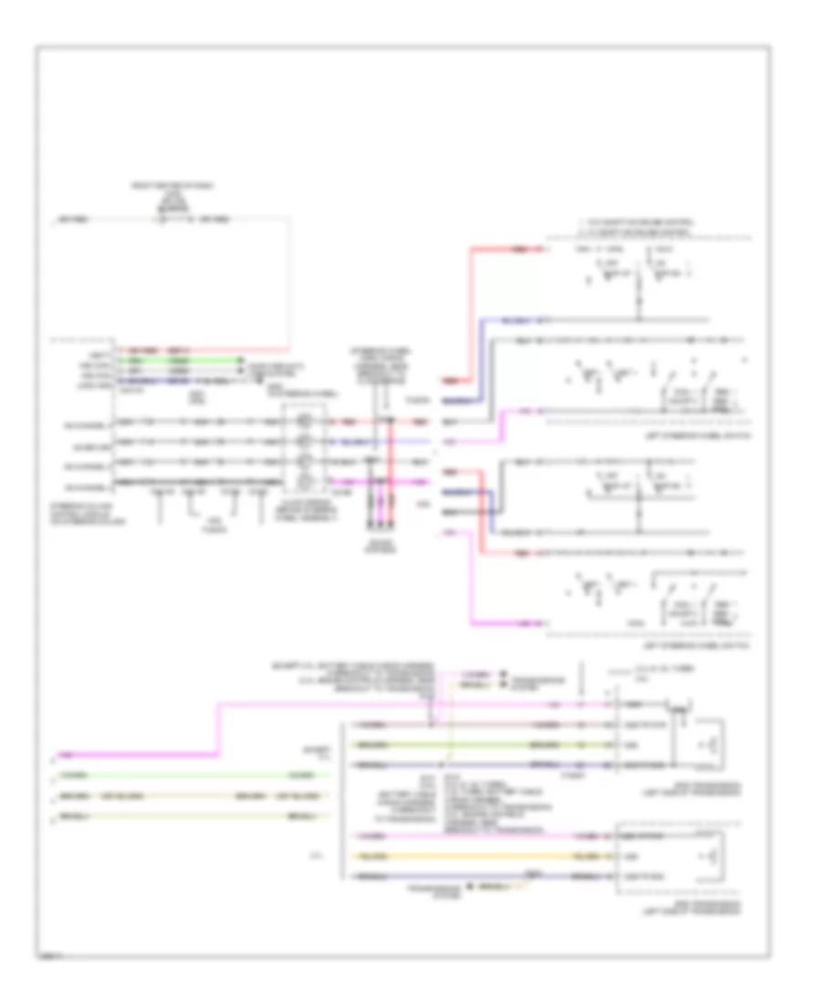 Cruise Control Wiring Diagram Except Hybrid 2 of 2 for Ford Fusion Energi SE 2013