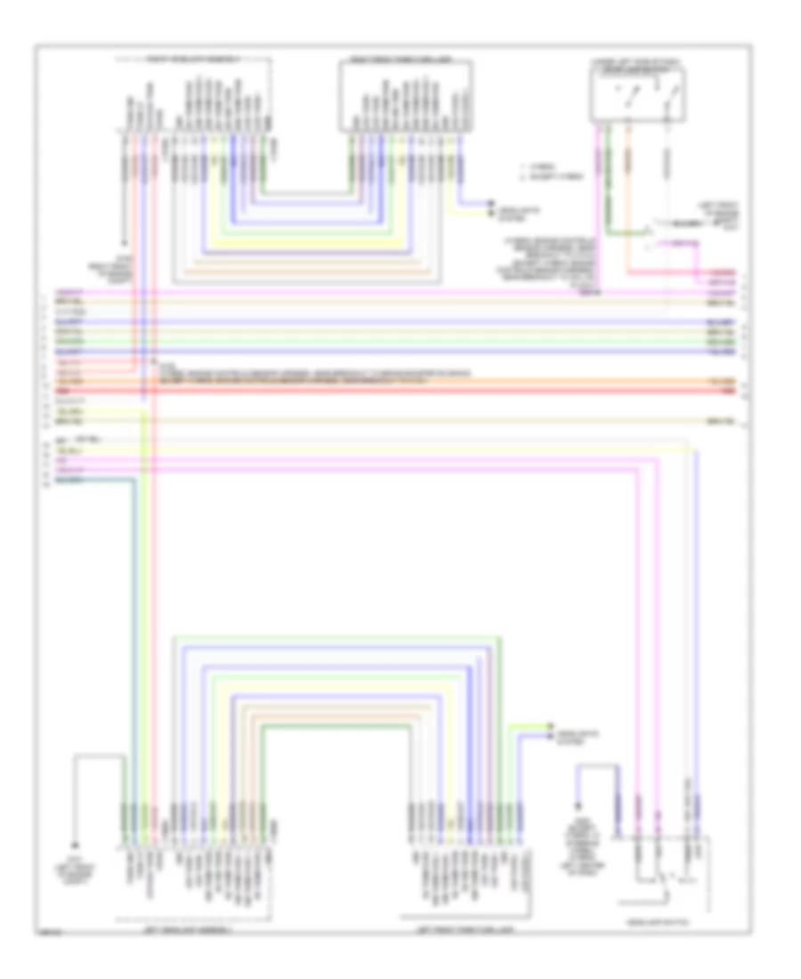 Exterior Lamps Wiring Diagram without Halogen Headlamps 2 of 3 for Ford Fusion Energi SE 2013
