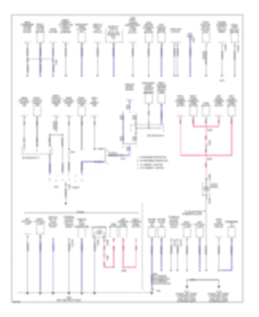 Ground Distribution Wiring Diagram Hybrid 2 of 4 for Ford Fusion Energi SE 2013