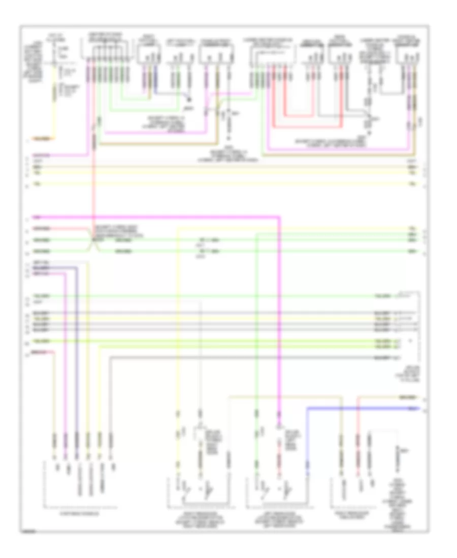 Courtesy Lamps Wiring Diagram (2 of 3) for Ford Fusion Energi SE 2013