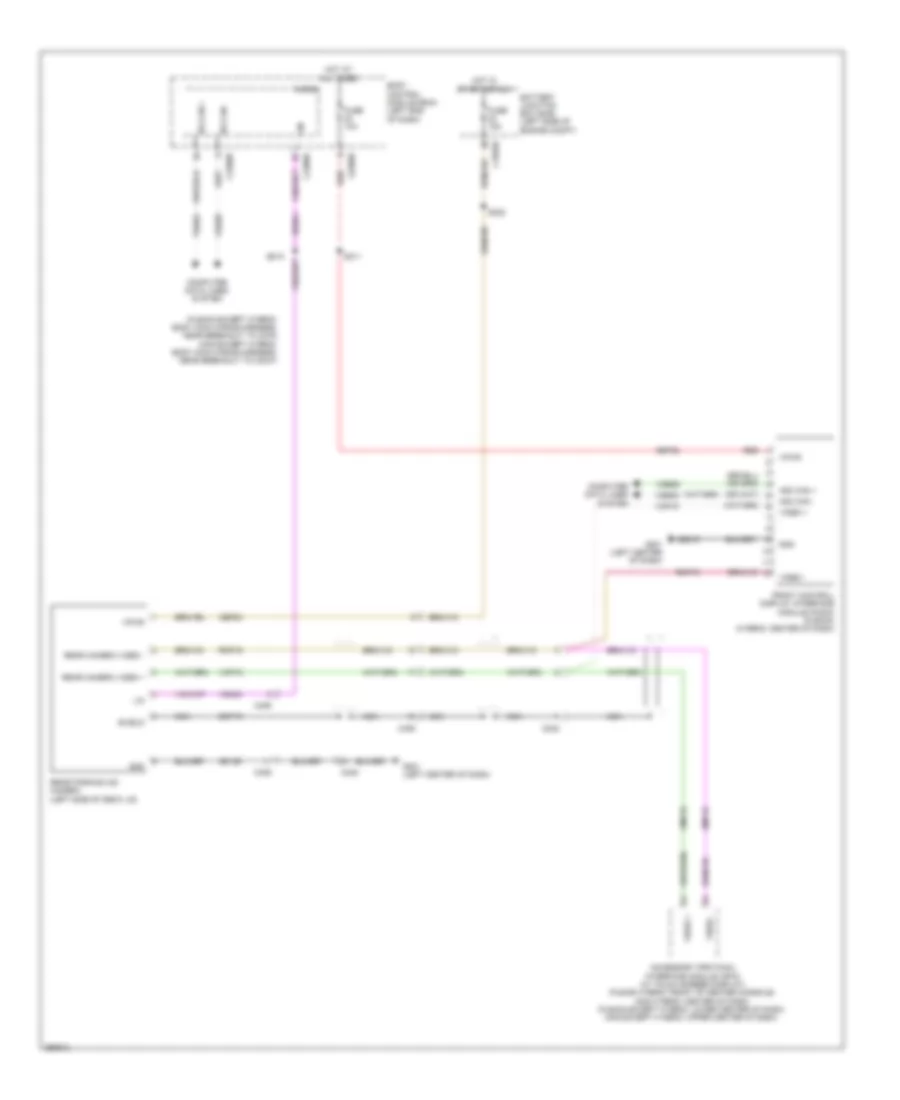 Rear Camera Wiring Diagram for Ford Fusion Energi SE 2013