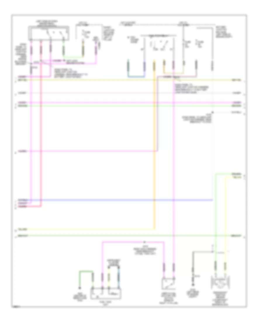2.3L, Engine Performance Wiring Diagram (3 of 5) for Ford Fusion SE 2009