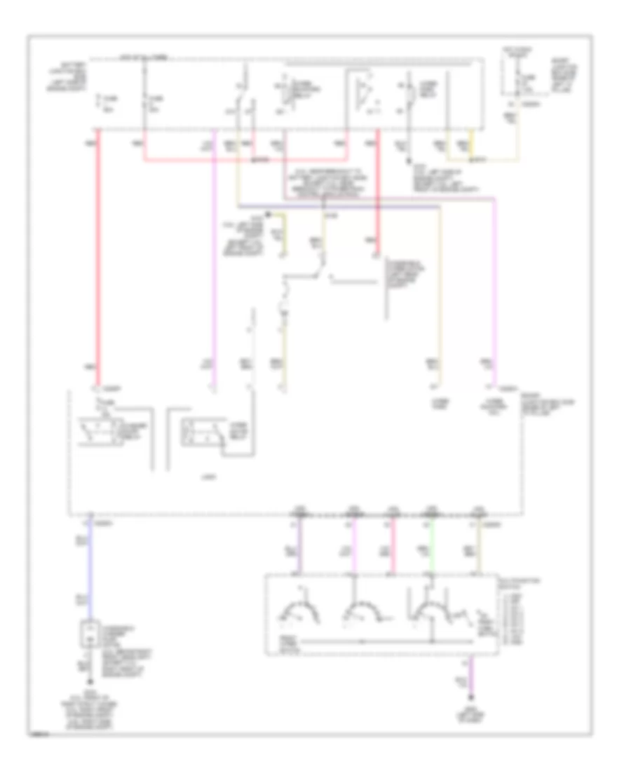 WiperWasher Wiring Diagram for Ford Fusion SE 2009