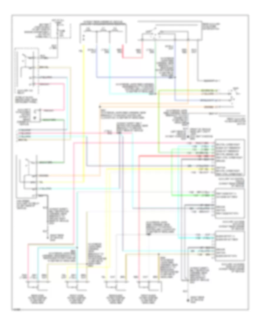 6.8L, Manual AC Wiring Diagram (2 of 2) for Ford Excursion 2000