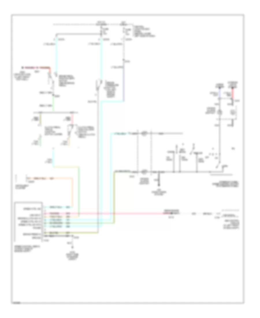 6.8L, Cruise Control Wiring Diagram for Ford Excursion 2002