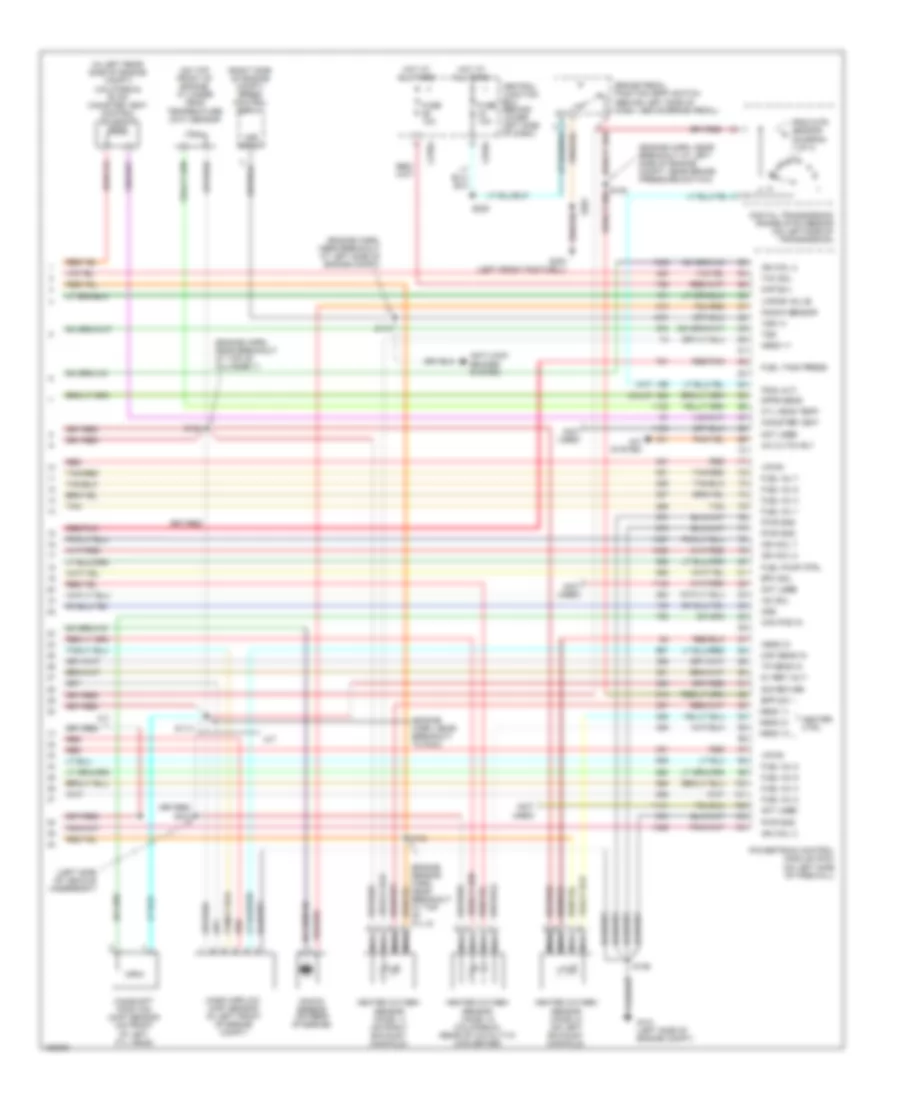 5 4L Engine Performance Wiring Diagram 4 of 4 for Ford Excursion 2002