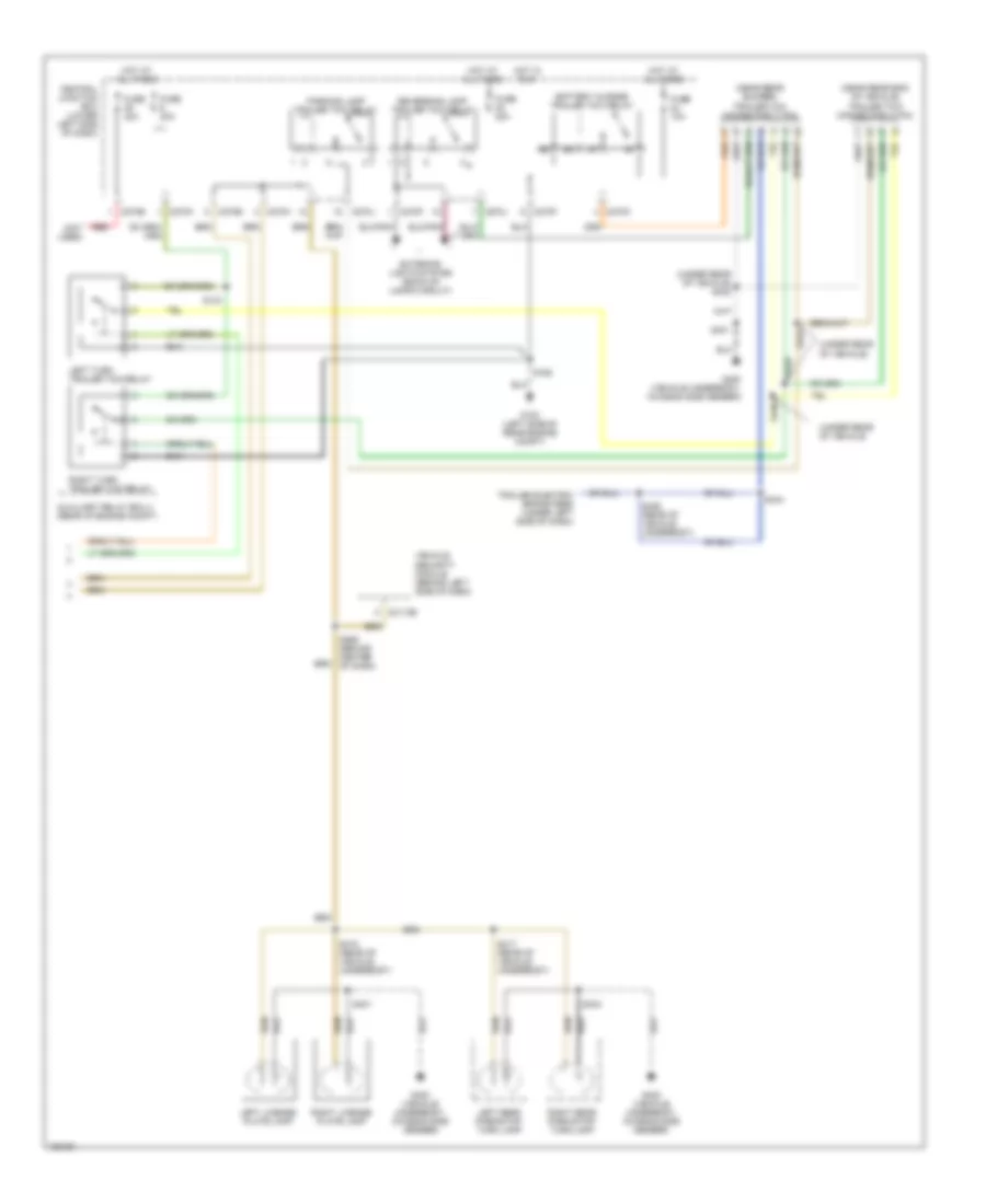 Exterior Lamps Wiring Diagram (2 of 2) for Ford Excursion 2002