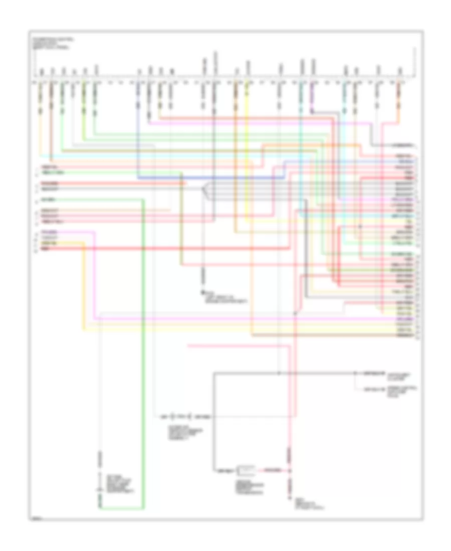 4.6L SOHC, Engine Performance Wiring Diagrams (2 of 6) for Ford Mustang Cobra 1996