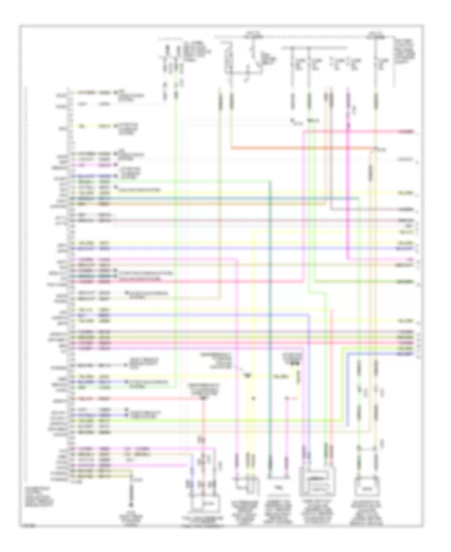 3 5L Engine Performance Wiring Diagram 1 of 6 for Ford Flex Limited 2014