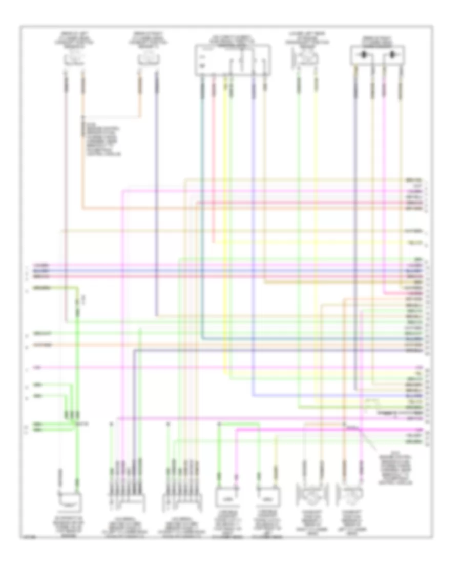 3.5L, Engine Performance Wiring Diagram (5 of 6) for Ford Flex Limited 2014