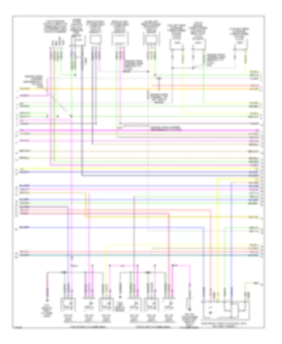3.5L Turbo, Engine Performance Wiring Diagram (6 of 7) for Ford Flex Limited 2014