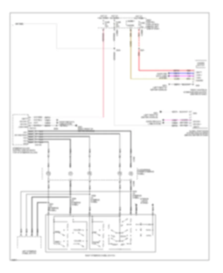 Navigation Wiring Diagram, with Sony (2 of 2) for Ford Flex Limited 2014