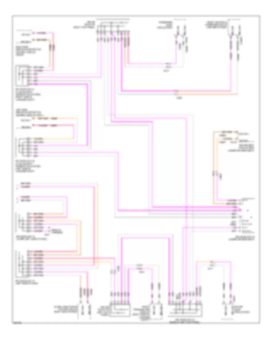 Computer Data Lines Wiring Diagram, Except Hybrid (3 of 3) for Ford Fusion Energi Titanium 2013