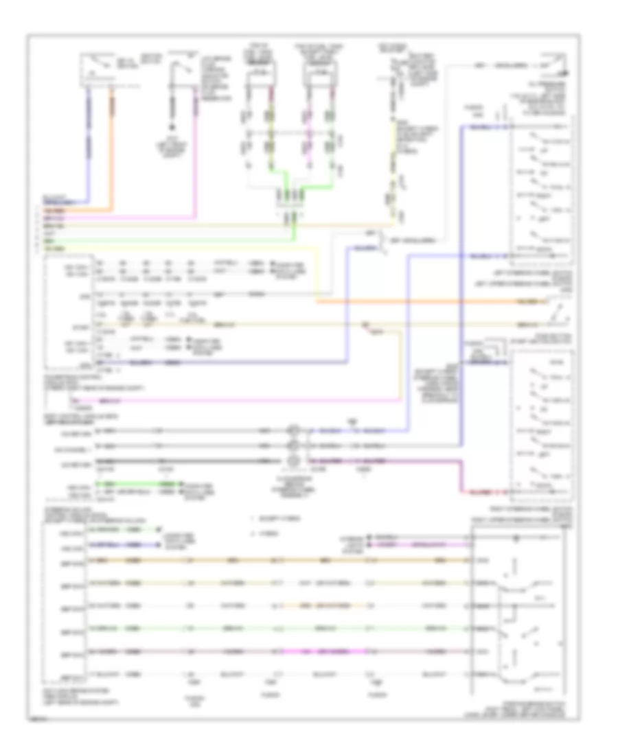 Instrument Cluster Wiring Diagram 2 of 2 for Ford Fusion Energi Titanium 2013
