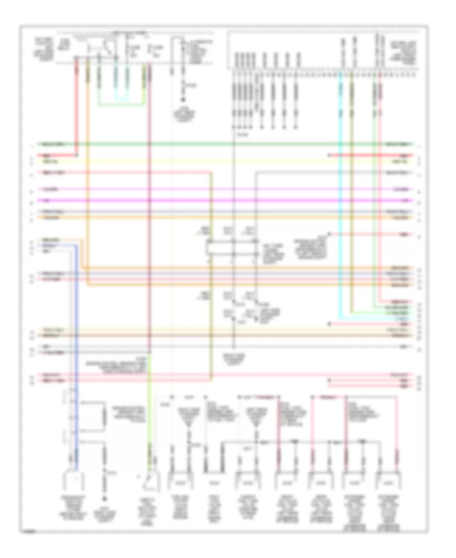 5.4L CNG, Engine Performance Wiring Diagram (2 of 5) for Ford RV Cutaway E350 Super Duty 2004