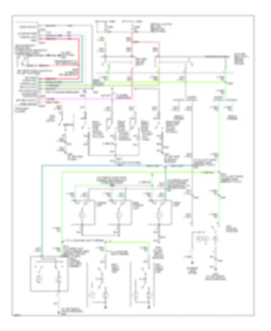 Courtesy Lamps Wiring Diagram without Stripped Chassis for Ford RV Cutaway E350 Super Duty 2004